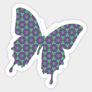 Lavender Pinwheels Sticker